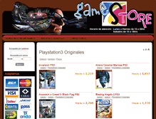 Tablet Screenshot of gamestore.com.uy