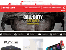 Tablet Screenshot of gamestore.com.br